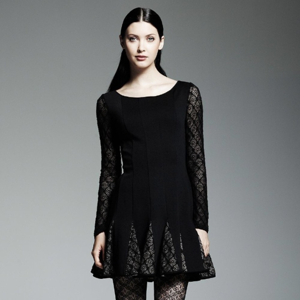 Catherine Malandrino- Gored Ponte Dress NWOT